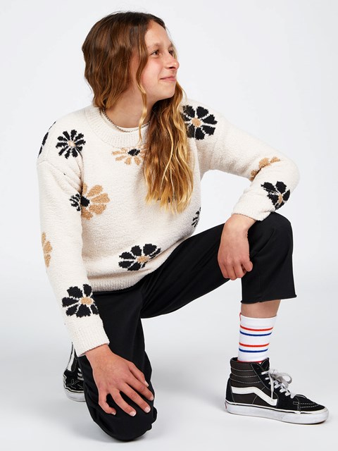 Volcom Amazing Dazy Svetrové Sand | 203981-YWM