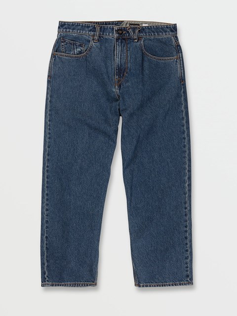 Volcom Billow Loose Tapered Fit Jeans Indigo | 062987-YVW