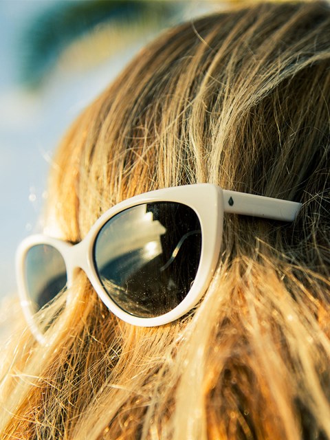 Volcom Butter Sunglasses Bílé | 360154-FLA