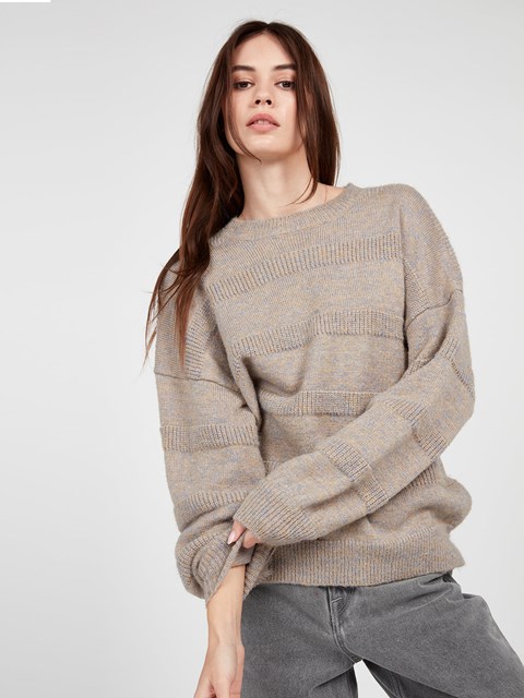 Volcom Cabability Svetrové Taupe | 120469-DGV