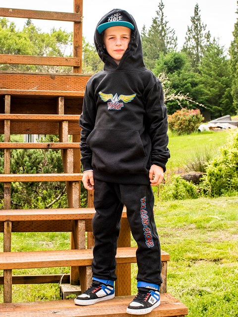Volcom Caiden Fleece Pants Černé | 981274-JTA