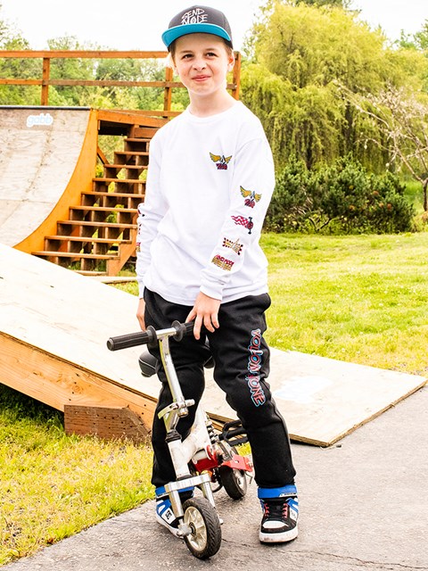 Volcom Caiden Long Sleeve Tee Bílé | 460835-XGC