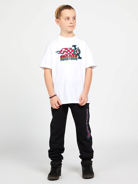 Volcom Caiden Pullover Hoodie Černé | 389146-RJZ