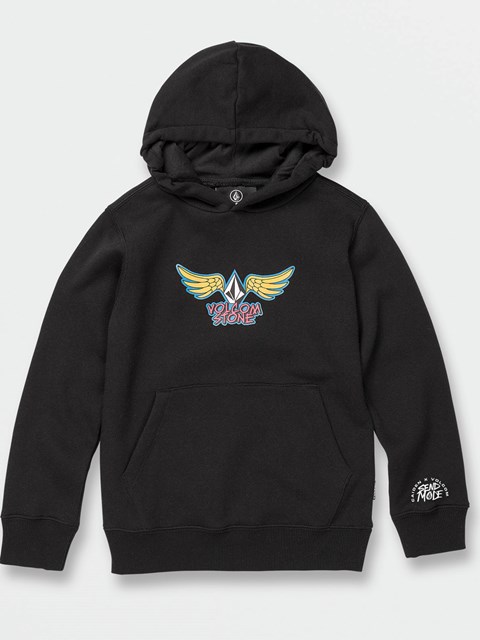 Volcom Caiden Pullover Hoodie Černé | 398217-ZPV