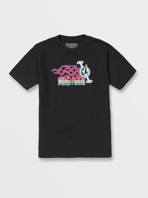 Volcom Crank It Up Krátké Sleeve Tee Černé | 049756-BHX