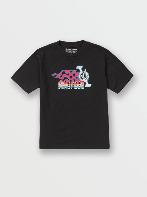 Volcom Crank It Up Krátké Sleeve Tee Černé | 875416-TAB