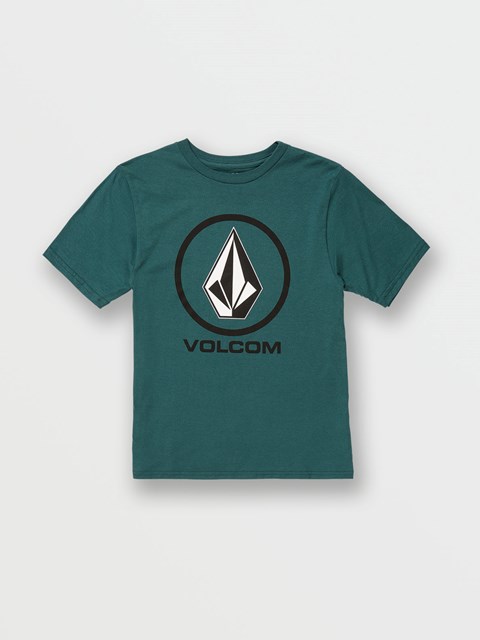 Volcom Crisp Stone Krátké Sleeve Tee Tmavě | 021358-SNZ