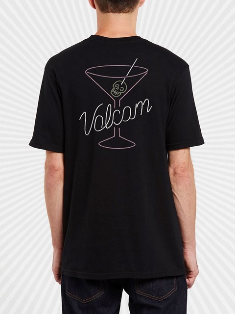 Volcom DIY'D Krátké Sleeve Tee Černé | 468572-HXQ