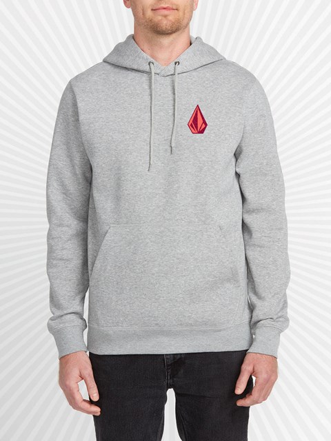 Volcom DIY'D Pullover Hoodie Červené | 482536-WMQ