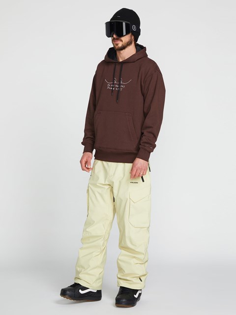 Volcom D.I. Fleece Pullover Hnědé | 108397-CFJ