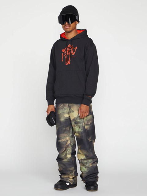 Volcom D.I. Fleece Pullover Černé | 845931-USV