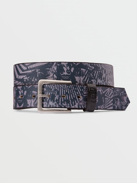 Volcom Darien Belt Černé | 560398-LOK