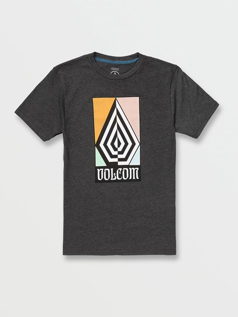 Volcom Divisionz Krátké Sleeve Tee Tmavě Černé | 736154-AUH