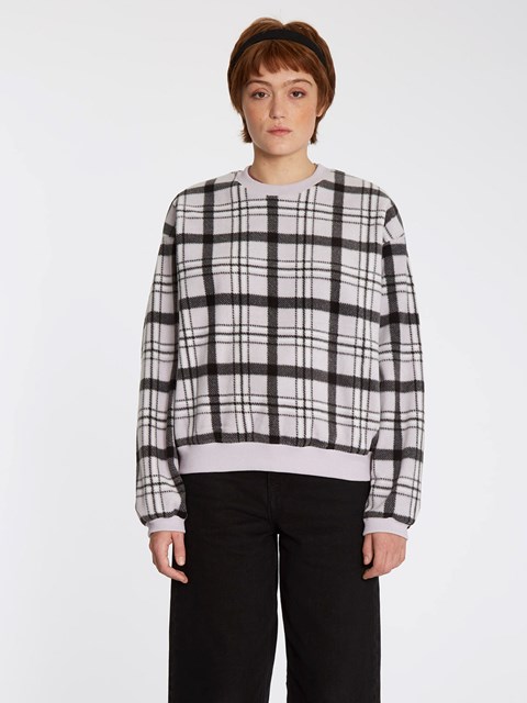 Volcom Error 101 Sweatshirt Levandule | 243986-ETL