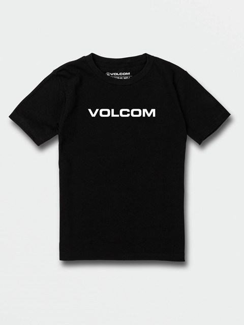 Volcom Euro Krátké Sleeve Tee Černé | 142576-OUD