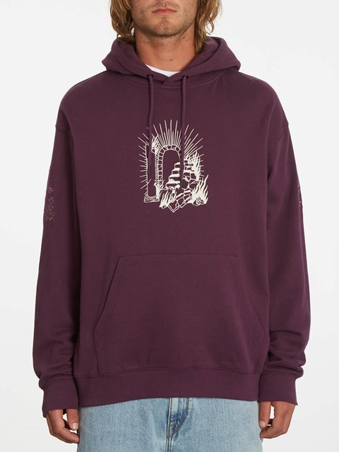 Volcom Featured Artist Vaderetro Pullover Hoodie Mulberry | 126709-GLI