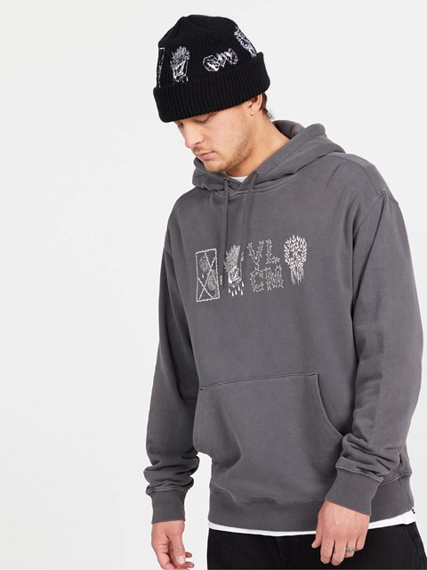 Volcom Featured Artist Vaderetro Pullover Hoodie Černé | 584139-OQU