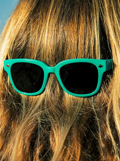 Volcom Freestyle Sunglasses Gloss Aqua / Gray | 078345-EXL