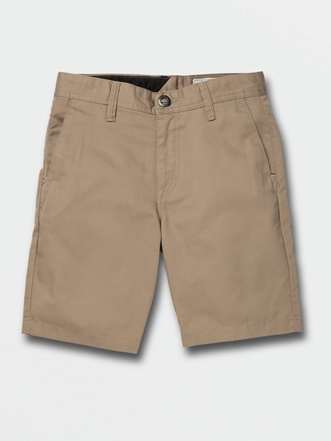 Volcom Frickin Chino Shorts Hnědožlutý | 963548-ONV