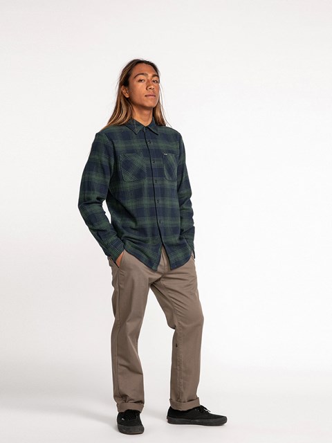 Volcom Frickin Modern Stretch Pants Mushroom | 259617-TDI