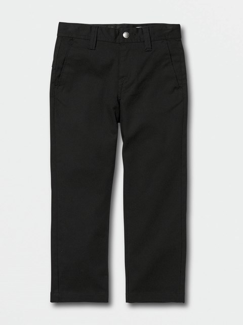 Volcom Frickin Modern Stretch Pants Černé | 914026-BLQ