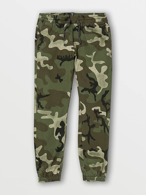 Volcom Frickin Slim Jogger Pants Army | 546789-OEJ