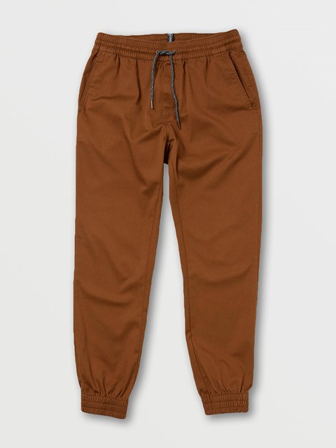 Volcom Frickin Slim Jogger Pants Mud | 061579-FCM