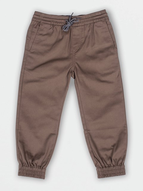 Volcom Frickin Slim Jogger Pants Mushroom | 435609-XDF