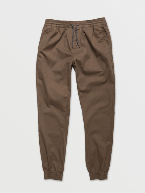 Volcom Frickin Slim Jogger Pants Mushroom | 867924-GUV