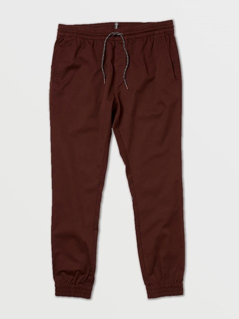Volcom Frickin Slim Jogger Pants Plum | 960721-CUR