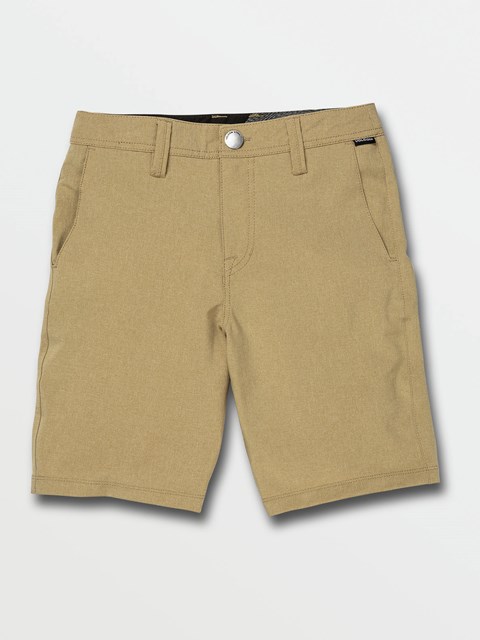 Volcom Frickin Surf N' Turf Static Shorts Tmavě Hnědožlutý | 172089-QTC