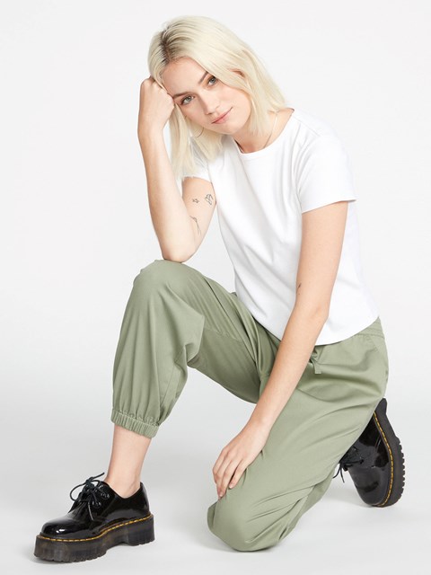 Volcom Frochickie Jogger Pants Světle | 239045-LGO