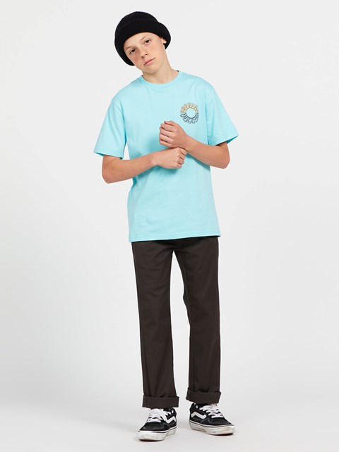 Volcom Glassoff Krátké Sleeve Tee Chlorine | 935716-ZCV
