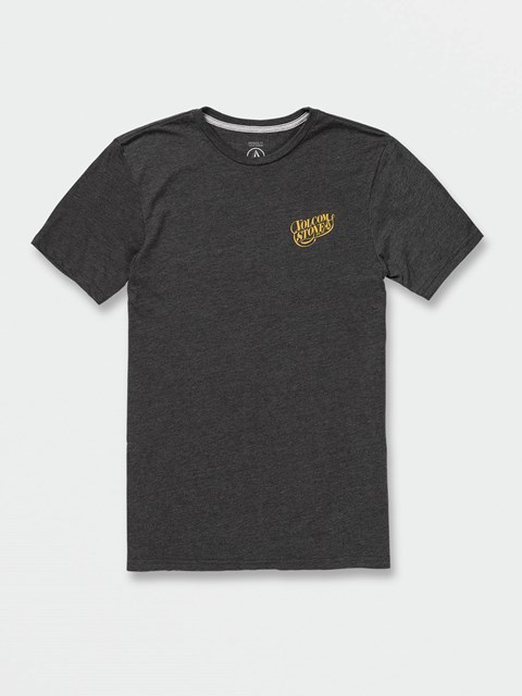 Volcom Harvester Krátké Sleeve Tee Tmavě Černé | 759401-GXB