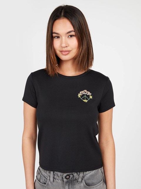 Volcom Have A Clue Krátké Sleeve Tee Černé | 036718-CIR