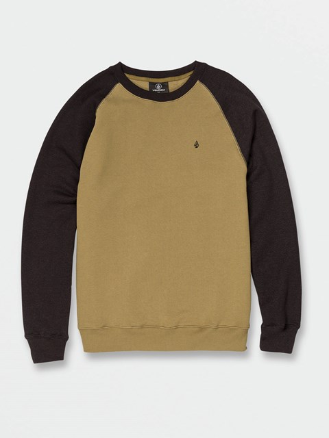 Volcom Homak Crew Sweatshirt Old Mill | 571984-PNY