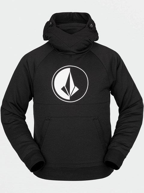 Volcom Hydro Jezdectví Hoodie Černé | 791358-MSZ