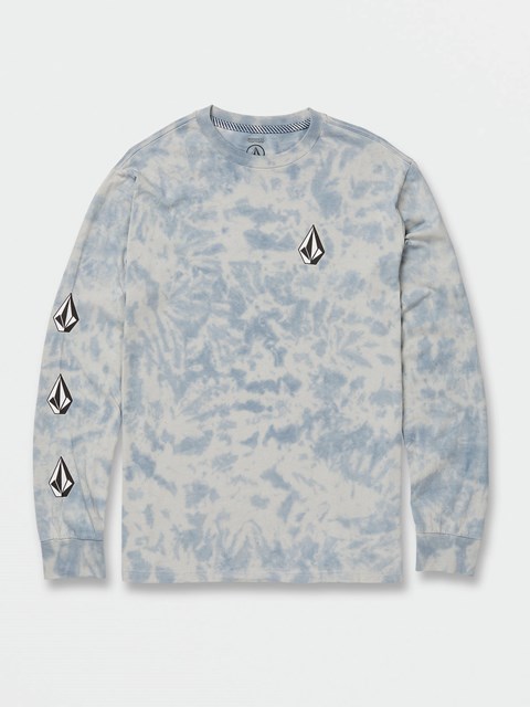 Volcom Iconic Stone Dye Long Sleeve Tee Blankyt | 230547-BZI
