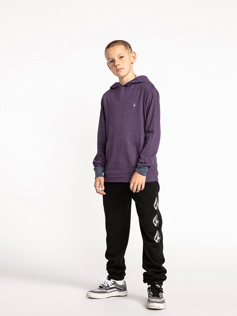 Volcom Iconic Stone Fleece Pants Černé | 063794-VGS