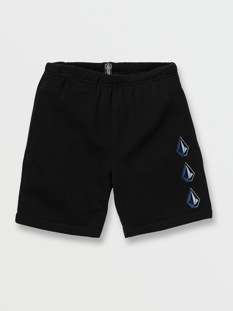 Volcom Iconic Stone Fleece Shorts Černé | 159640-WNB