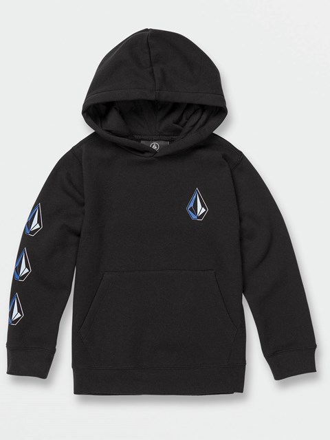 Volcom Iconic Stone Pullover Hoodie Černé | 019567-LHN