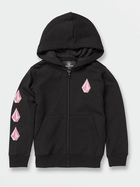 Volcom Iconic Stone Zip Hoodie Černé | 674912-BOA