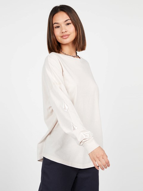 Volcom Iconic Stones Long Sleeve Shirt Ash | 560924-JEH