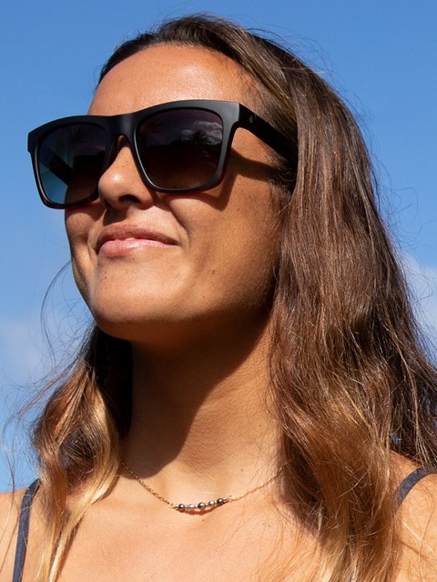 Volcom Jewel Sunglasses Matte Darkside / Bronze Fade Polar | 053491-CVN