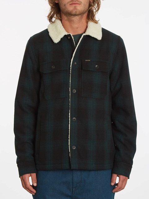 Volcom Keaton Jacket Plaid | 680453-OZF