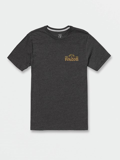 Volcom Legend Krátké Sleeve Tee Tmavě Černé | 678904-UCH