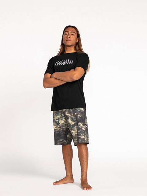 Volcom Lido Solid Mod-Tech Trunks Zelene | 513729-QLR