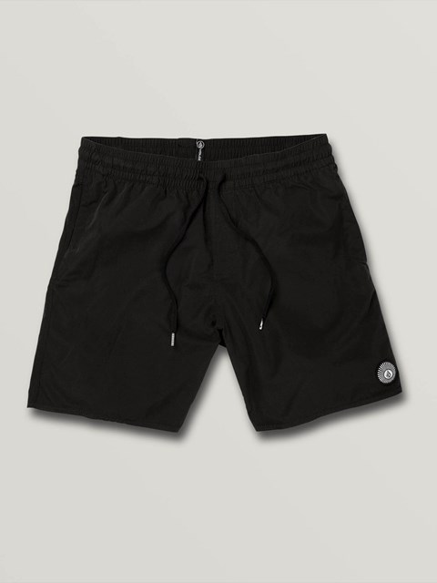 Volcom Lido Solid Trunks Černé | 573680-AFN