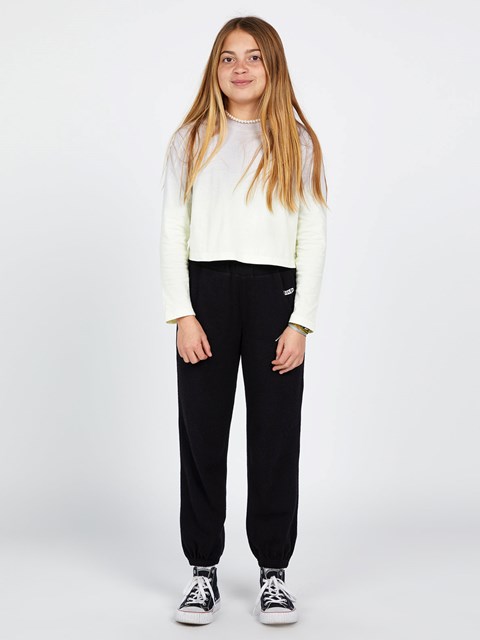 Volcom Lived In Lounge Fleece Pants Černé | 435826-CZV