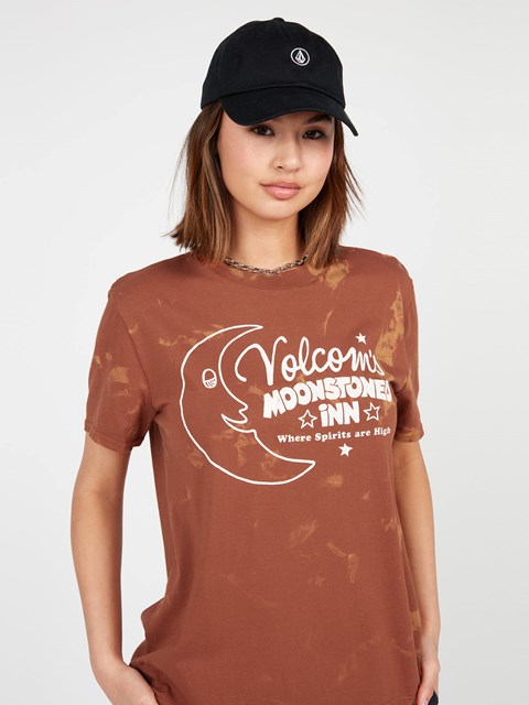 Volcom Lock It Up Krátké Sleeve Tee Tmavě | 658430-THM